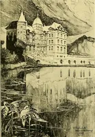 An illustration from Castles and chateaux of old Burgundy and the border provinces (1909)