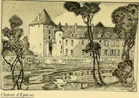 An illustration from Castles and chateaux of old Burgundy and the border provinces (1909)