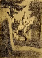 An illustration from Castles and chateaux of old Touraine and the Loire country (1906)