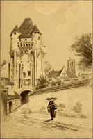 An illustration from Castles and chateaux of old Touraine and the Loire country (1906)