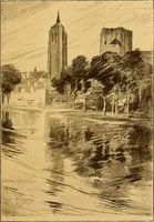 An illustration from Castles and chateaux of old Touraine and the Loire country (1906)