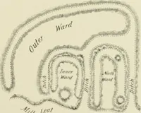 An illustration from The castles of England, their story and structure (1896)