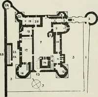 An illustration from The castles of England, their story and structure (1896)