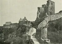 An illustration from The castles of England, their story and structure (1896)