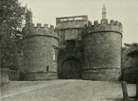 An illustration from The castles of England, their story and structure (1896)