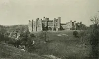 An illustration from The castles of England, their story and structure (1896)
