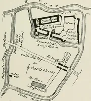An illustration from The castles of England, their story and structure (1896)