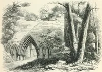 An illustration from The castles, palaces, and prisons of Mary of Scotland (1850)
