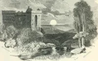 An illustration from The castles, palaces, and prisons of Mary of Scotland (1850)