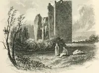 An illustration from The castles, palaces, and prisons of Mary of Scotland (1850)