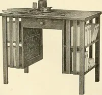 An illustration from Catalog "F" / Come-Packt Furniture Company. (1910)