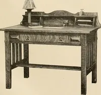 An illustration from Catalog "F" / Come-Packt Furniture Company. (1910)