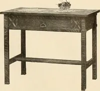 An illustration from Catalog "F" / Come-Packt Furniture Company. (1910)