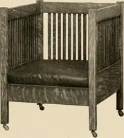 An illustration from Catalog "F" / Come-Packt Furniture Company. (1910)