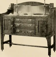 An illustration from Catalog "F" / Come-Packt Furniture Company. (1910)
