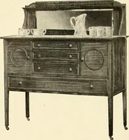 An illustration from Catalog "F" / Come-Packt Furniture Company. (1910)