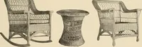 An illustration from Catalog "F" / Come-Packt Furniture Company. (1910)