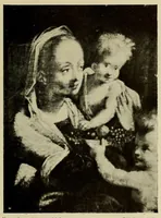 An illustration from Catalogo de las pinturas y dibujos de la Colección Pani; (1921)