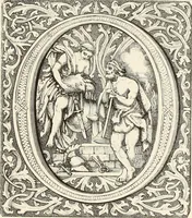 An illustration from A catalog of the antiquities and works of art, exhibited at Ironmongers' Hall, London, in the month of May, 1861 (1869)
