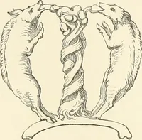 An illustration from A catalog of the antiquities and works of art, exhibited at Ironmongers' Hall, London, in the month of May, 1861 (1869)