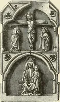 An illustration from A catalog of the antiquities and works of art, exhibited at Ironmongers' Hall, London, in the month of May, 1861 (1869)