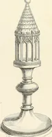 An illustration from A catalog of the antiquities and works of art, exhibited at Ironmongers' Hall, London, in the month of May, 1861 (1869)