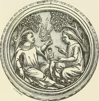 An illustration from A catalog of the antiquities and works of art, exhibited at Ironmongers' Hall, London, in the month of May, 1861 (1869)