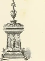 An illustration from A catalog of the antiquities and works of art, exhibited at Ironmongers' Hall, London, in the month of May, 1861 (1869)