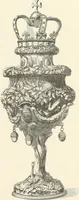 An illustration from A catalog of the antiquities and works of art, exhibited at Ironmongers' Hall, London, in the month of May, 1861 (1869)