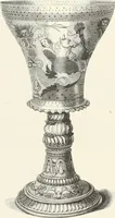 An illustration from A catalog of the antiquities and works of art, exhibited at Ironmongers' Hall, London, in the month of May, 1861 (1869)