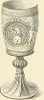 An illustration from A catalog of the antiquities and works of art, exhibited at Ironmongers' Hall, London, in the month of May, 1861 (1869)