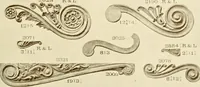 An illustration from Catalog of Capitals, brackets and compo ornament for exterior and interior decoration (1900)