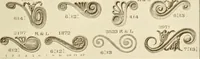 An illustration from Catalog of Capitals, brackets and compo ornament for exterior and interior decoration (1900)
