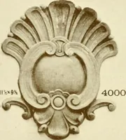 An illustration from Catalog of Capitals, brackets and compo ornament for exterior and interior decoration (1900)
