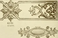 An illustration from Catalog of Capitals, brackets and compo ornament for exterior and interior decoration (1900)