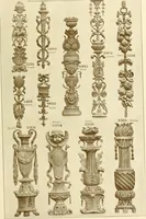 An illustration from Catalog of Capitals, brackets and compo ornament for exterior and interior decoration (1900)