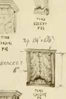 An illustration from Catalog of Capitals, brackets and compo ornament for exterior and interior decoration (1900)