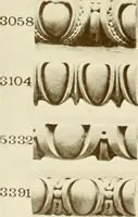 An illustration from Catalog of Capitals, brackets and compo ornament for exterior and interior decoration (1900)