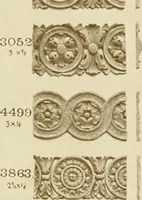 An illustration from Catalog of Capitals, brackets and compo ornament for exterior and interior decoration (1900)