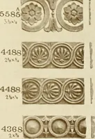 An illustration from Catalog of Capitals, brackets and compo ornament for exterior and interior decoration (1900)
