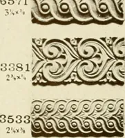 An illustration from Catalog of Capitals, brackets and compo ornament for exterior and interior decoration (1900)