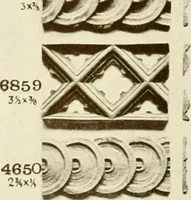 An illustration from Catalog of Capitals, brackets and compo ornament for exterior and interior decoration (1900)