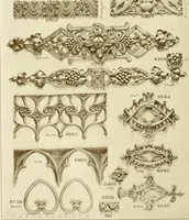 An illustration from Catalog of Capitals, brackets and compo ornament for exterior and interior decoration (1900)