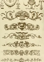 An illustration from Catalog of Capitals, brackets and compo ornament for exterior and interior decoration (1900)