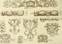 An illustration from Catalog of Capitals, brackets and compo ornament for exterior and interior decoration (1900)