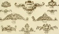 An illustration from Catalog of Capitals, brackets and compo ornament for exterior and interior decoration (1900)