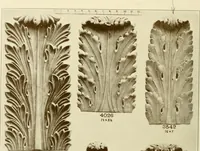 An illustration from Catalog of Capitals, brackets and compo ornament for exterior and interior decoration (1900)