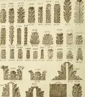 An illustration from Catalog of Capitals, brackets and compo ornament for exterior and interior decoration (1900)