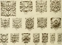 An illustration from Catalog of Capitals, brackets and compo ornament for exterior and interior decoration (1900)