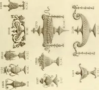 An illustration from Catalog of Capitals, brackets and compo ornament for exterior and interior decoration (1900)